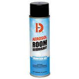 Big D 426 Aerosol Room Deodorant, Mountain Air Fragrance, 15 oz (Pack of 12) - Industrial strength handheld air freshener ideal for restrooms