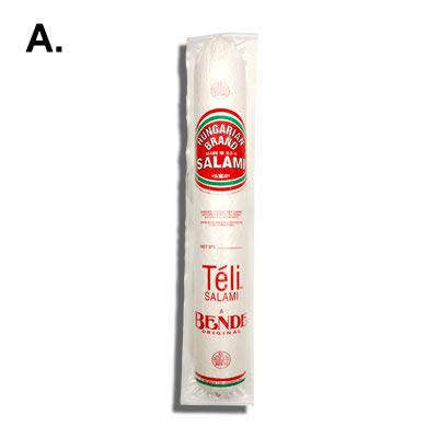 Bende | Teli Salami | Dry Salami | Hungarian style | appx 2 lb