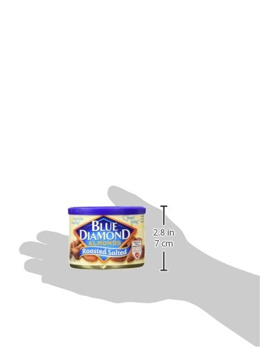 Blue Diamond 02970 6 Oz. Roasted Salted Almond Nuts (Pack of 1)