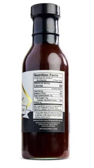Q39 Chipotle BBQ Sauce - Kansas City - 15 oz.