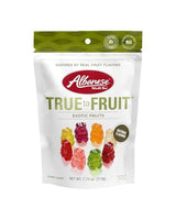 Albanese World's Best True to Fruit - Exotic Fruits Gummies, 7.75oz Bag of Candy, Individually Wrapped Soft & Chewy Candy Snacks