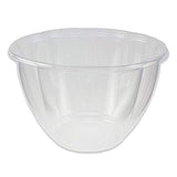 48 oz Clear Plastic Salad Bowl Base+Lid Combo 150 Count