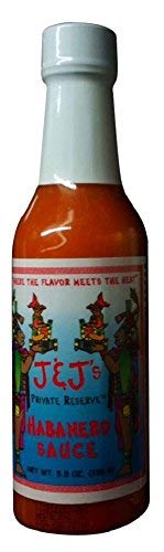 J & J's Private Reserve Habanero Hot Sauce, 5.5 oz