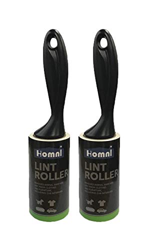Homni Lint Roller Combo Pack, 95-Sheets/Roller, 2-Rollers,190 Total Sheets.