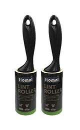 Homni Lint Roller Combo Pack, 95-Sheets/Roller, 2-Rollers,190 Total Sheets.