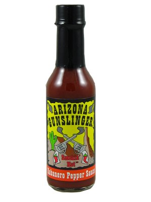 Arizona Gunslinger Smokin Hot Habanero Pepper Sauce (Pack of 3)