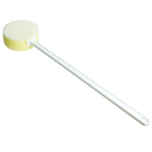 Long Handle Scrub Sponge- 22-in. Round-Loofah