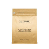 Pure Original Ingredients Garlic Powder (1 lb) by PURE, Fine Ground & Dehydrated, Gluten-Free, Eco-Friendly Packaging