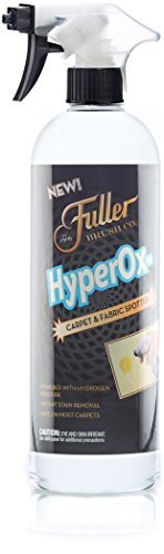 Fuller Brush HyperOx Carpet & Fabric Spotter - 22 oz Bottle - Removes Tough Stains & Odors from Carpet, Rugs, Upholstery & Fabric - Hydrogen Peroxide