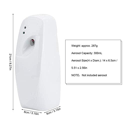Automatic Air Freshener Wall Mounted Adjustable Fragrance Dispenser for Home Office and Hotel Use