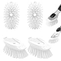 Dish Brush Refill, 4 Pack Dish Brush Replacement Head for OXO Dish Brush, Brush Dispenser Refill Fits Soap Dispensing Handle