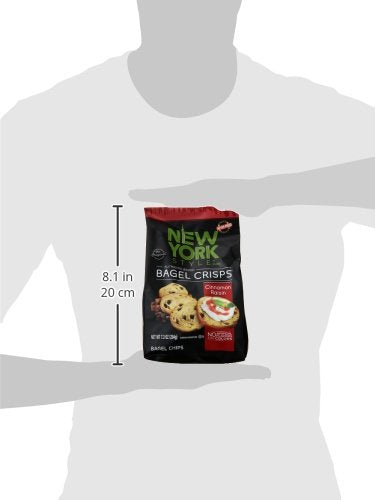New York Style Bagel Crisps, Cinnamon Raisin, 7.2 Ounce
