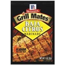 Grill Mates Baja Citrus Marinade 1 Oz (6 Pack)