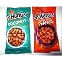 P-Nuttles Butter Peanuts Variety Bundle, 5.5 Ounce Bags, (Pack of 6) includes 3-Pack Butter Toffee Flavor + 3-Pack Butter Toffee Coconut Flavor by