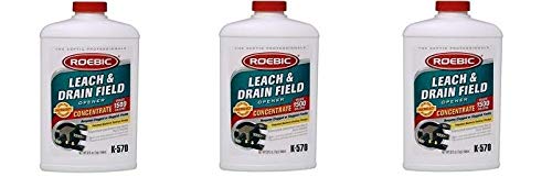 Roebic K-570 32 Fl. Ounce Biodegradable Leach and Drain Field Opener Concentrate (3-(Pack))