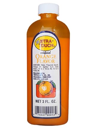 X-TRA TOUCH Orange Flavoring, 3 oz.
