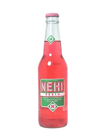 Nehi Soda Peach, Pack of 24, 12oz Bottles