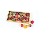 Biermann Marzipan (ASSORTED FRUIT) GIFT BOX (GOLD) [FOOD]