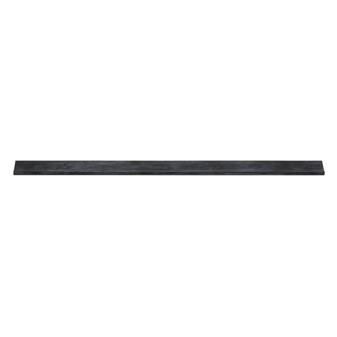 Unger RT250 ErgoTec Soft Rubber Squeegee Blade, 10" Length (Case of 12)