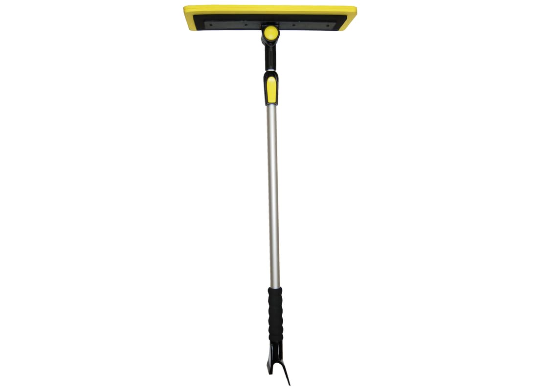 Rugg 51.5 in. L Extendable Ice Scraper/Squeegee - Case of: 1;