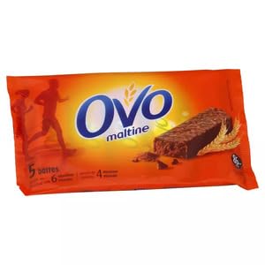 Ovomaltine Barres Chocolatees (x5) 100g (Ovomaltine Chocolate Bars (x5) 100g)