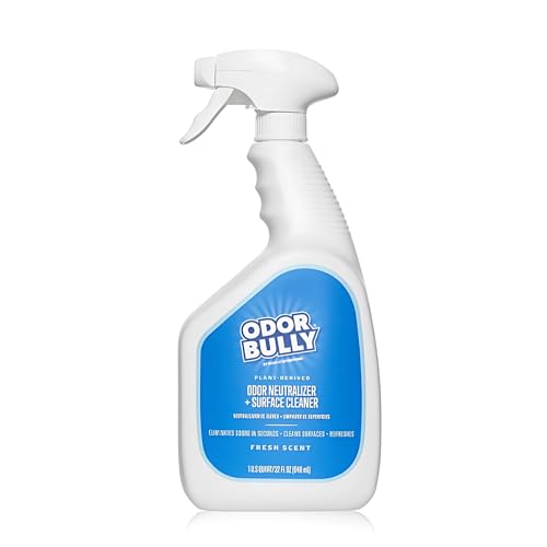 Whip-It Odor Bully Instant Odor Neutralizer Spray - Stain Remover and Odor Eliminator for Home and Car in One - 32oz