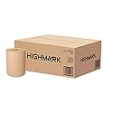 Highmark® Hardwound Paper Towels, 8" x 350', 100% Recycled, Natural, Case Of 12 Rolls