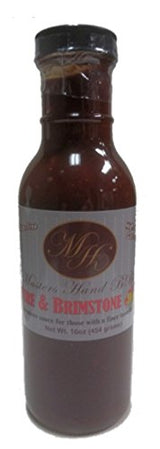 Master's Hand BBQ Sauce, 16 oz (Fire & Brimstone Hot)