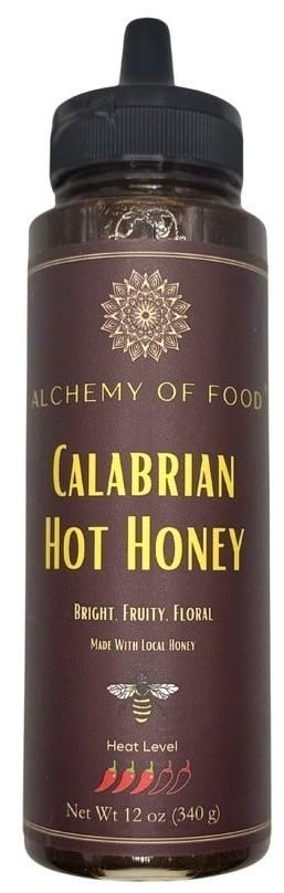 Alchemy Of Food Sauce Honey Hot Calabrin, 12 oz