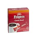 Folgers Classic Roast Instant Coffee, Single Serve Packets