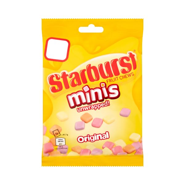 Starburst Minis Original Sweets Treat Bag 125g
