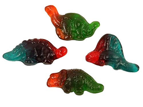 Vidal Gummi Dinosaurs Gummy Candy, 2.2 Pounds