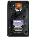 Copper Moon Dark Roast Whole Bean Coffee, Sumatra Blend, 2 Lb