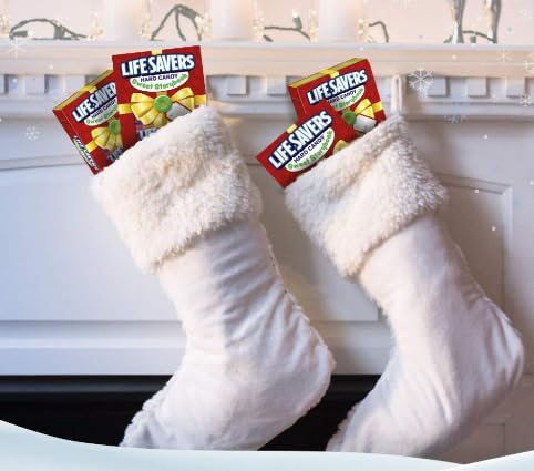 LifeSavers Story Book 3 Pack - 5 Flavors Sweet Storybook Gift Box Stocking Stuffer - 6 Rolls Per Box w/Exit 28 Bargains Sticker