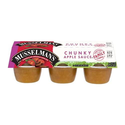 Musselman's Chunky Applesauce 6 - 4 oz cups