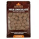 Milk Chocolate Melting Wafers - 5 pounds of Milk Chocolate Cocoa Lite, Perfect for Melting and Dipping, and Dubai Chocolate Bar, Premium Quality Chocolate Wafers for All Your Baking Needs - 80oz