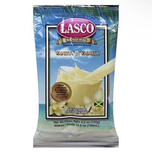 Lasco Food Drink, 50% less sugar Vanilla 4.2 oz (pk of 24)