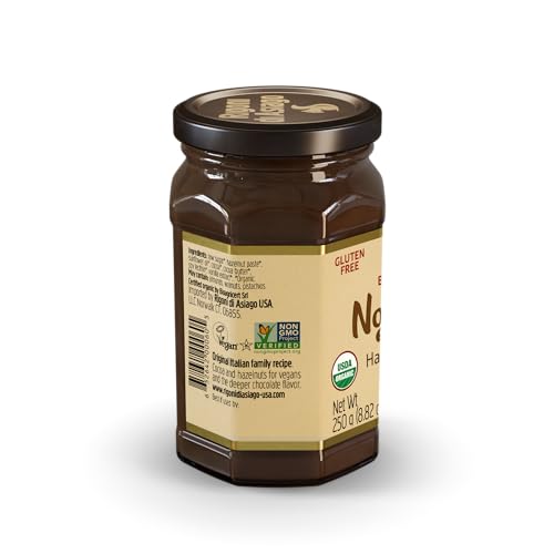 Rigoni di Asiago Spread Hazelnut and Cocoa Dairy free Organic, 9.52 oz