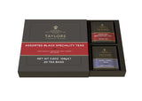 Taylors of Harrogate Assorted Specialty Black Teas Sampler, Variety Gift Box, Individually Wrapped Bags, 20 Count (Pack of 1), English Breakfast, Earl
