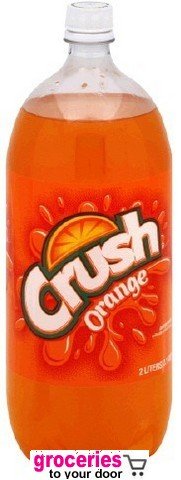 Crush Orange Soda, 2-Liter Bottle (Pack of 6)