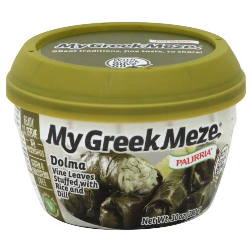 Palirria Meze Dolma,my greek meze, 10 oz ( pack of 6)