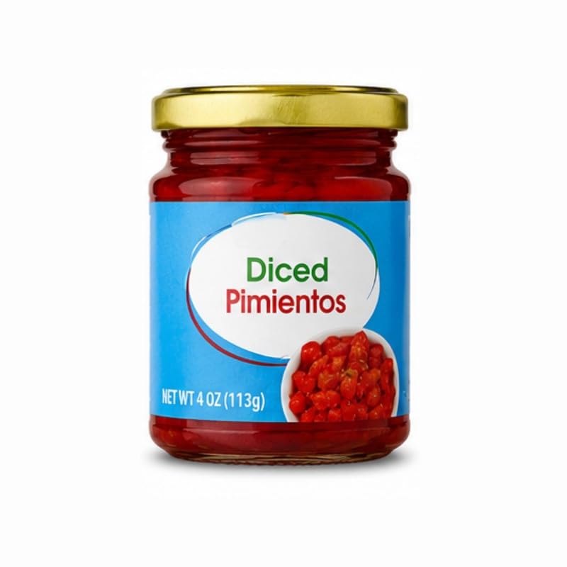 ROOK UNLIMITED Diced Pimientos, 4 oz (Shelf Stable)