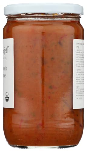 Karine & Jeff, Organic Sweet Potato Minestrone Soup, 16.9 Ounce