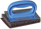 3M Griddle Polishing Pad 4 X 5.25 Gray 60/Carton