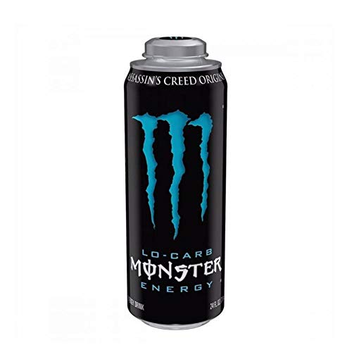Monster Energy 24 ounce cans with Resealable Lids (Lo - Carb, 12 Cans)