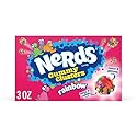 NERDS Gummy Clusters Candy, Rainbow, Crunchy and Gummy, 3 oz