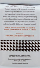 GROUNDS & HOUNDS Sit and Stay Coffee Whole Bean, 12 OZ