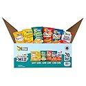 Wise Snacks Classic Mix Variety Pack (20 Count), Gluten-Free Snack Box with Single Serve Chips, Perfect for Lunches, Parties, and On-the-Go Snacking