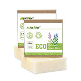 Miw Piw Vegan Dish Soap Bar Pack 2- Large 5 Ounce - Lather Clean Safe Ingredients- Plastic Free Palm Oil Free - Zero Waste Eco Friendly Kitchen