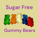 Klub Bulk Sugar-Free Gummi Bears Candy-1.5 lbs Delicious Fruit Flavor Gummies-Gluten Free, Ideal for Diet Conscious Candy Lovers(24 oz)